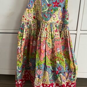 Jelly The Pug Colorful Floral Kids Dresses (set of 2)